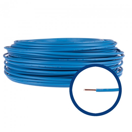 Cablu electric rola100m FY4 Albastru