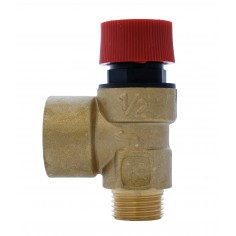 Supapa siguranta Kramer racord filet 1/2 FE - 3/4 FI 3 bar